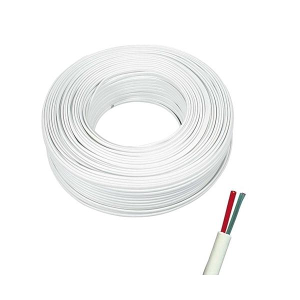 CABLE TELEFONICO 2X0,50 BLANCO