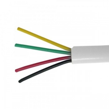 CABLE TELEFONO 4 VIAS BLANCO