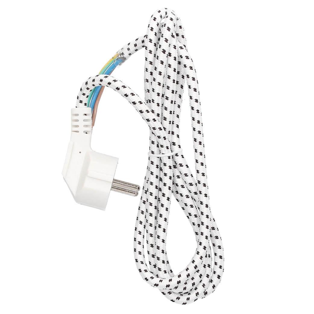 CABLE TEXTIL PARA PLANCHA 3X1,0  1,8 m.