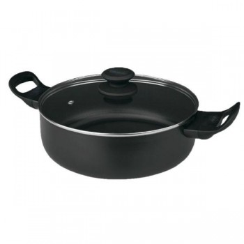 CACEROLA ALUM. INDUC C/TAPA LUXE 22CM. 3133