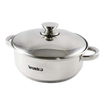 CACEROLA INOX SOFIA 30CM.  WURKO