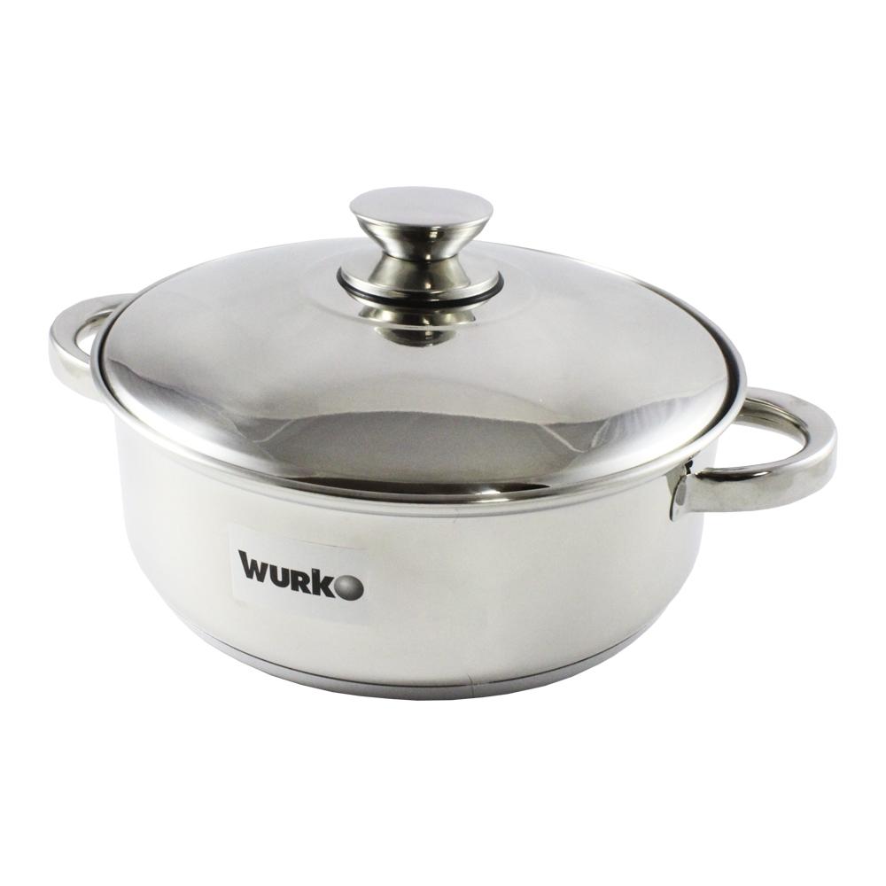 CACEROLA INOX 32CM. KORA  WURKO