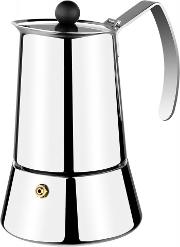 CAFETERA INOX MONIX ETERNA 10 T.
