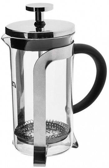 CAFETERA - TETERA  EMBOLO VIDRIO 600ML.  3961