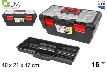 CAJA HERRAMIENTAS C/BANDEJA  40CM. 103031