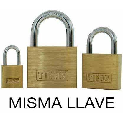 CANDADO LATON TIFON A/N M/LLA 25