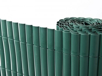CAÑIZO PLASTICO SIMPLE CARA 1,0X5M. VERD