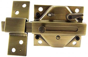 CERROJO WURKO  LATON ENVEJECIDO 5 LL   162503