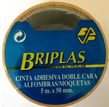 (AGOTADO) CINTA ADHESIVA 2 CARAS MOQUETA 50x5M 506