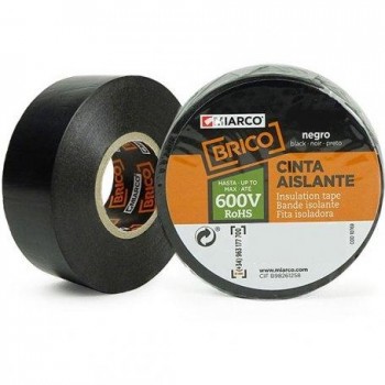 CINTA AISLANTE 25X25 PVC NEGRO RANGER