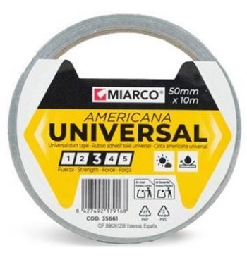 CINTA AMERICANA PLATA 50X10 RANGER