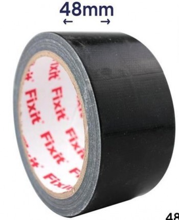 CINTA AMERICANA FIXIT 48MMX16M. 80113  NEGRA