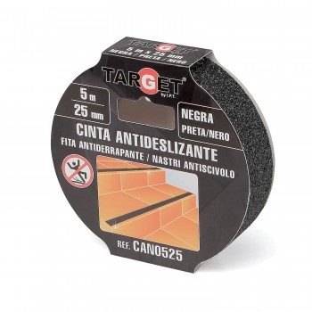 (AGOTADO) CINTA ANTIDESL TARGET 5MX25MM NEGRA