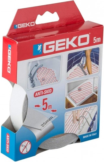 CINTA ANTIDESLIZANTE GEKO  TRANSPTE 25X5M. 220/54