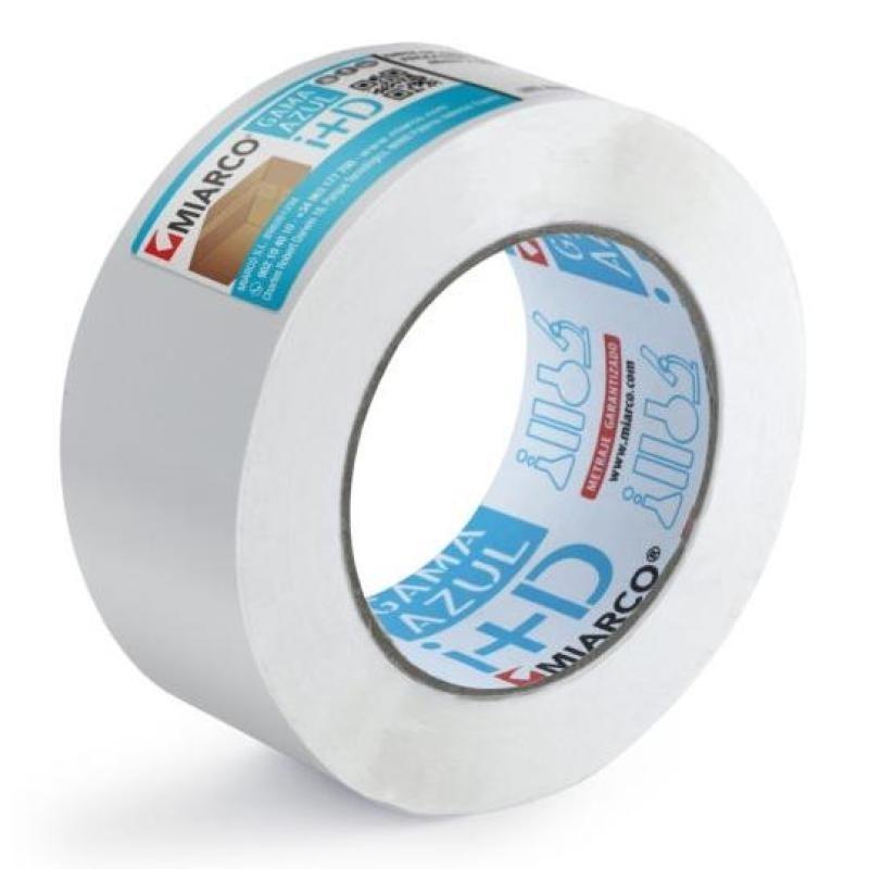 CINTA EMBLAJE GAMA AZUL 66X48 BLANCO