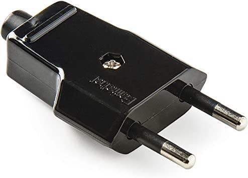 CLAVIJA  ENCHUFE 10A   1001 FA   NEGRO