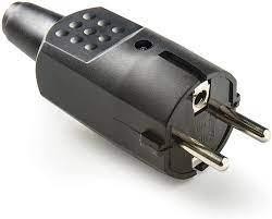 CLAVIJA TTL 4,8 CAUCHO NEGRO 1104FA
