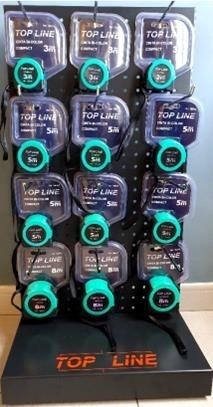 EXPOSITOR TOP LINE FLEXOMETROS COMPACT  Nº  3