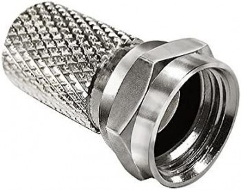 CONECTOR F MACHO CABLE COAXIAL