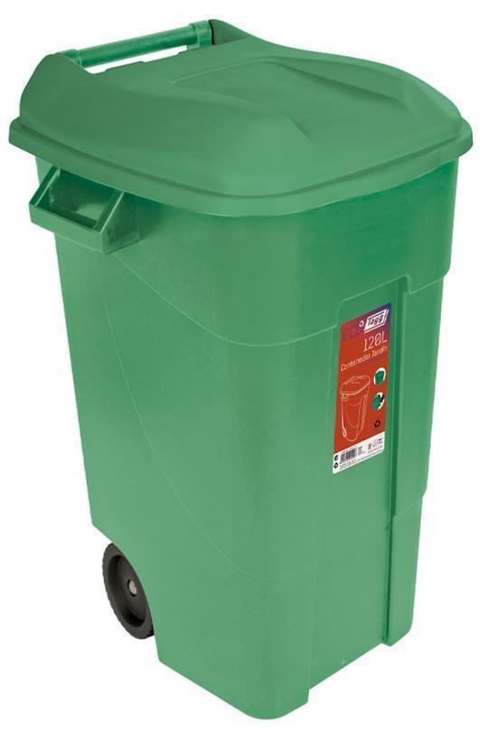 CONTENEDOR JARDIN 120 L. CON RUEDAS TAYG