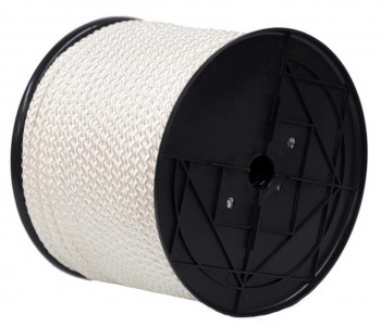 CORDON POLIESTER TRENZ. A/T BCO. 06MM. (200M.)