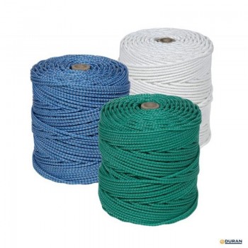CUERDA PLAST. TREN/. 5,5MM  AZUL M. -200M.-