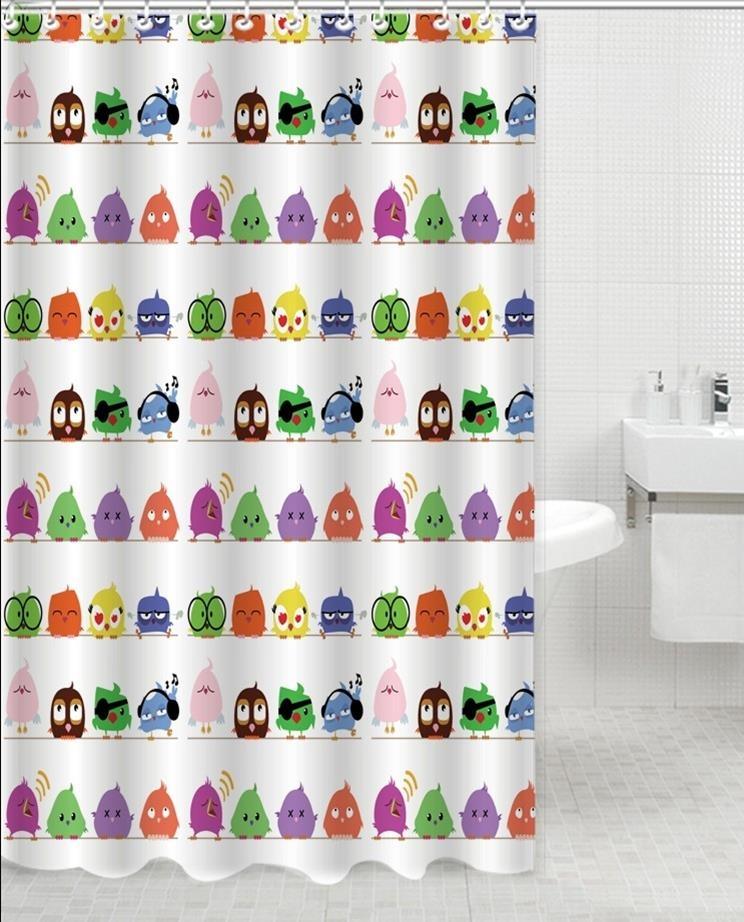 CORTINA DE BAÑO FUNNY 200X180