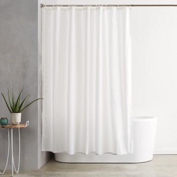 CORTINA DE BAÑO NIEVE 180X180