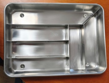 CUBERTERO ACERO INOX 350X250X53MM. WURKO