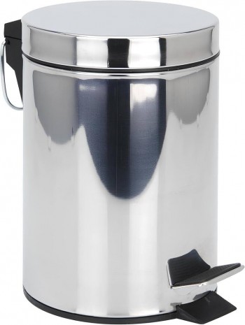 CUBO PEDAL INOX REDONDO WURKO 20 L.