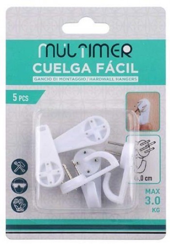 CUELGAFACIL 3 P  5  PIEZAS  MULTI 100560