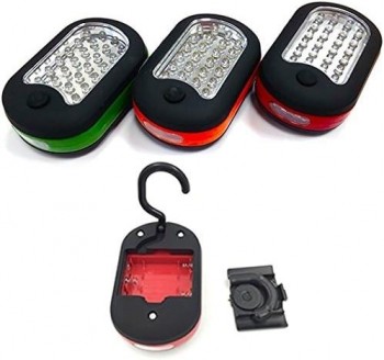 LINTERNA OVALADA 24+3 LEDS 906102