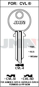 CVL5D JMA A ACERO LLAVE