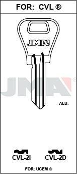 CVL2D JMA A ALUMINIO LLAVE
