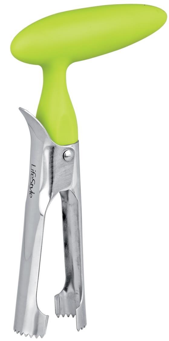 DESCORAZONADOR FRUTA PINZA INOX 2908