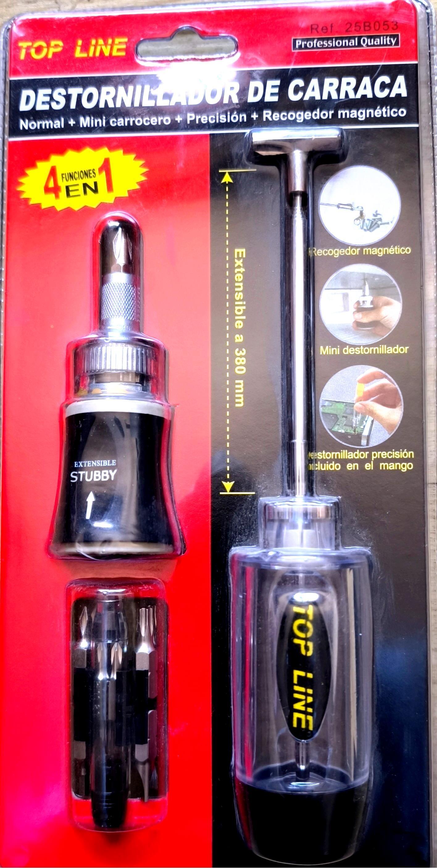 DESTOR TELESC. CARRACA 4 EN 1 15P 25B053