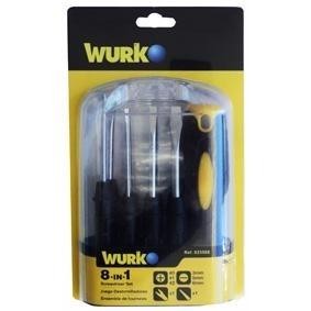 DESTORNILLADORES  8 EN 1 023508 WURKO
