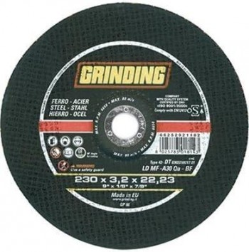 DISCO ABRASIVO GRINDING 230X2,5X22 HIERRO