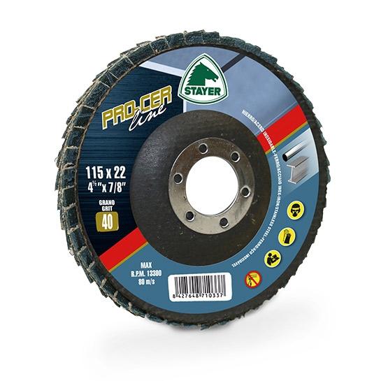 DISCO LAMINAS ABRASIVAS HIERRO 115 P60