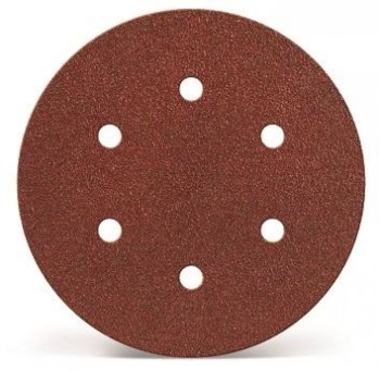 DISCO LIJA VELCRO 6 AGUJEROS 150MM. G 100
