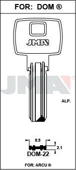 DOM22 JMA ALPACA LLAVE