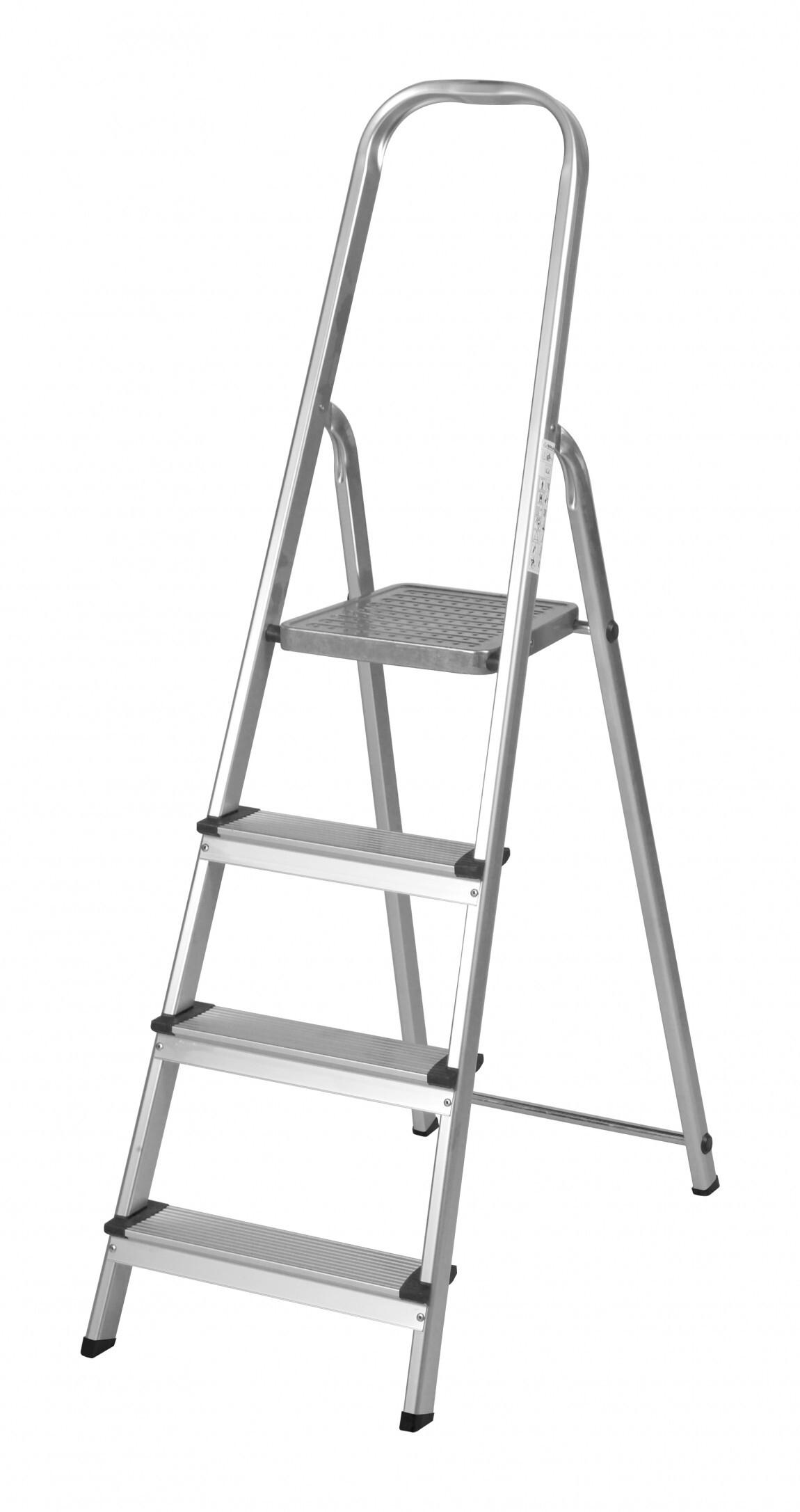 ESCALERA ALUMINIO 4 PELD SONEC  EA-04