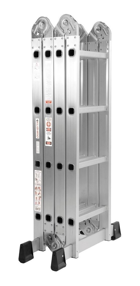ESCALERA EXTENSIBLE MULT ALUMINIO 4X4 SON