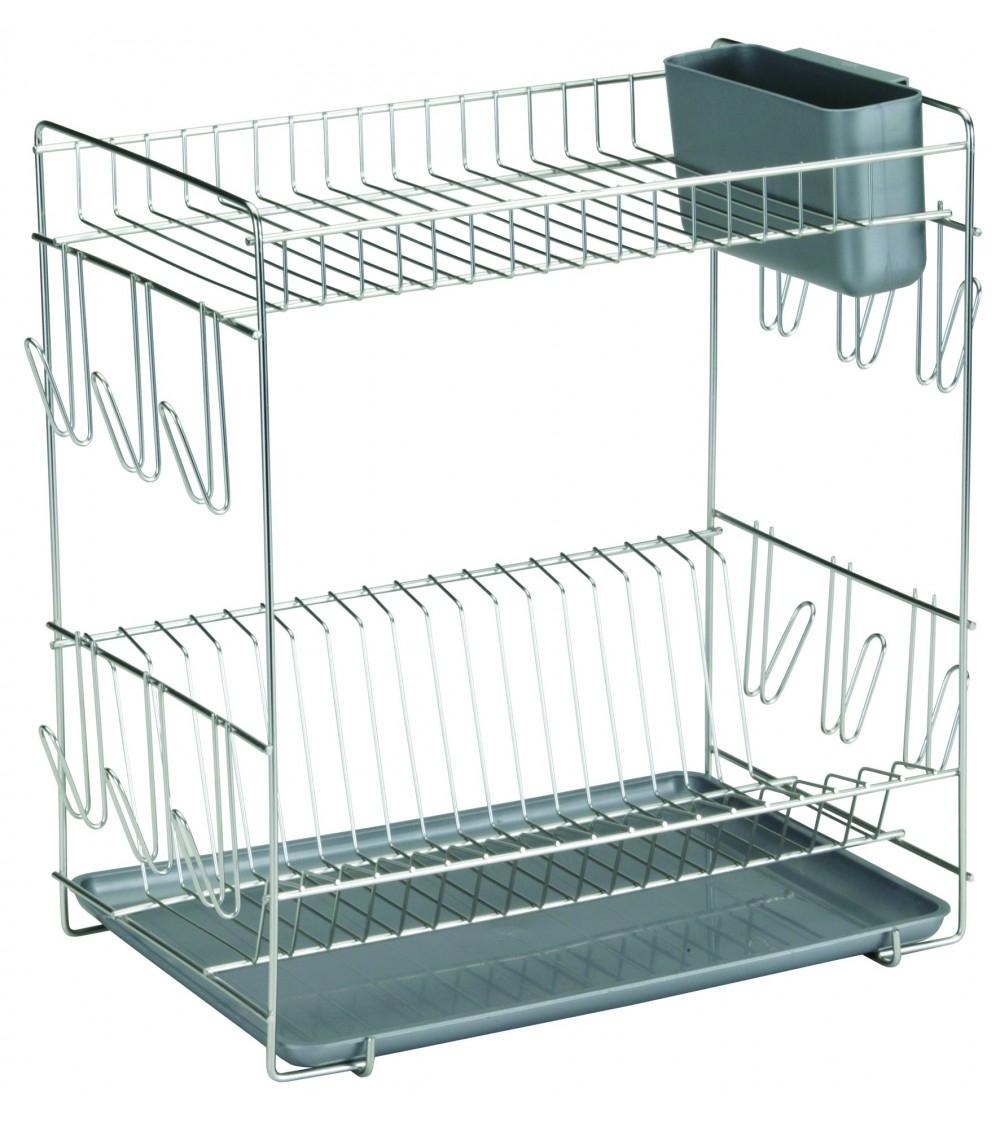 ESCURREPLATOS GRANDE INOX SAU. 43X25X41,5