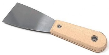 ESPATULA M/MADERA CROMADA 30