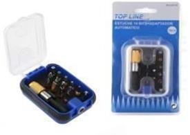 ESTUCHE 14 BITS+ADAPTADOR.TOP LINE 250124