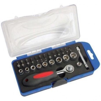 ESTUCHE CARRACA 1/4  38P. 540041