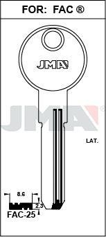 (AGOTADO) FAC25 JMA LATON LLAVE
