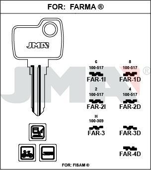 FAR2D JMA C ACERO LLAVE