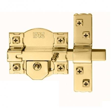 FAC CERROJO 300-R/80 DORADO